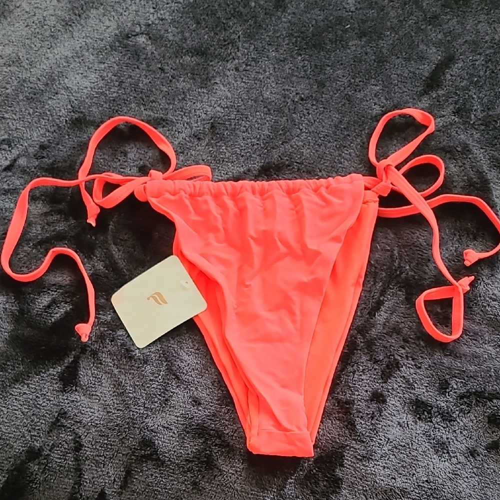 Neon Orange Bikini Bottom